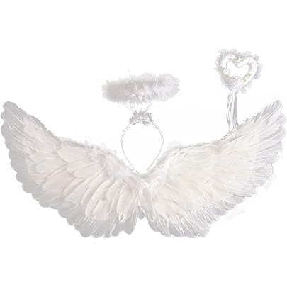 Amazon.co.jp: [ニューヤング] 天使の翼 コスチューム用小物 コスプレ